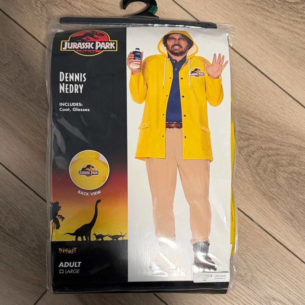 Spirit Yellow Dennis Nedry Outfit - Picture 1 of 1